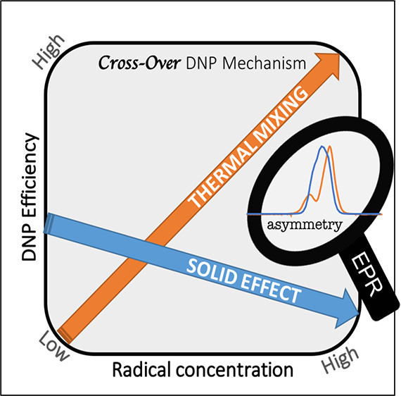 Crossover from a Solid Effect to Thermal Mixing 1H Dynamic Nuclear Polarization with Trityl-OX063